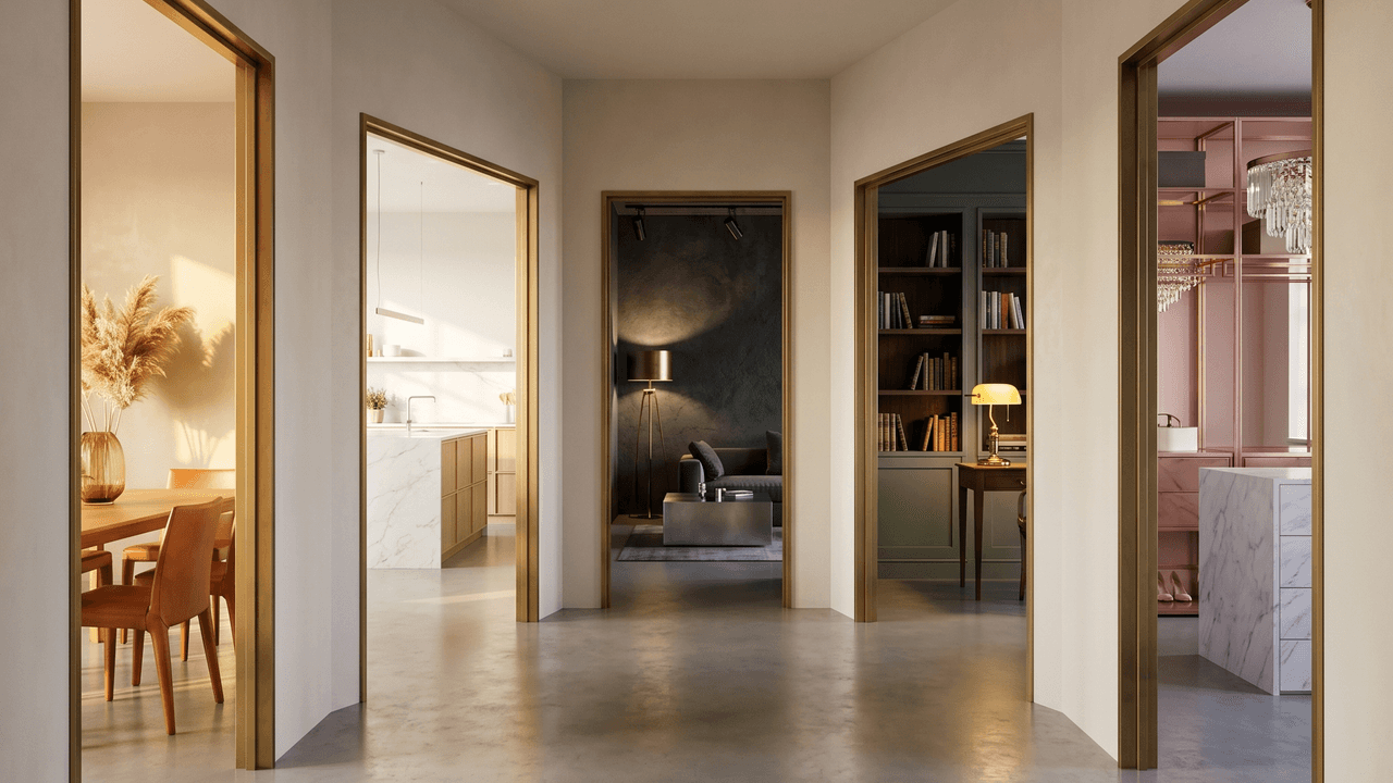 5 Rooms Entry