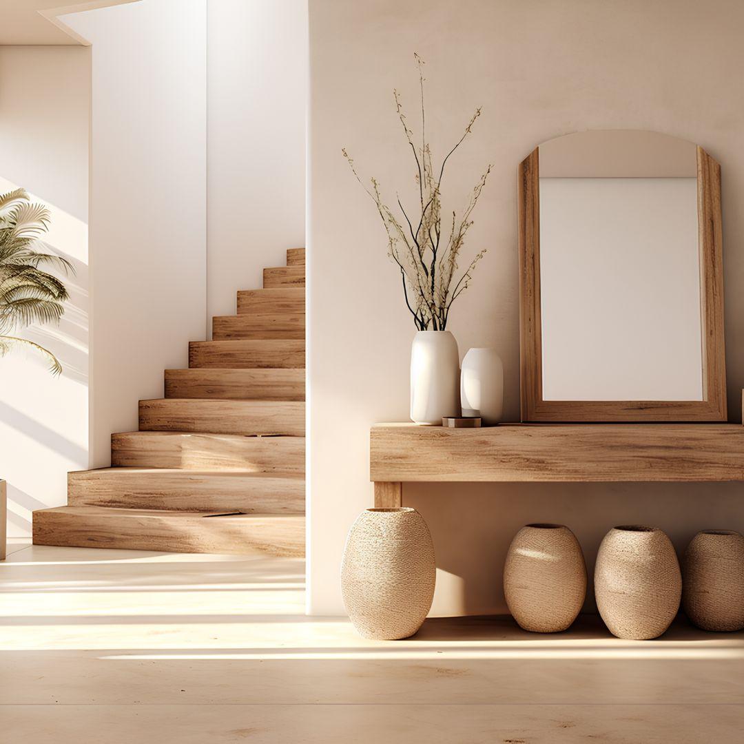 Eingangsbereich im Minimalistic Stil