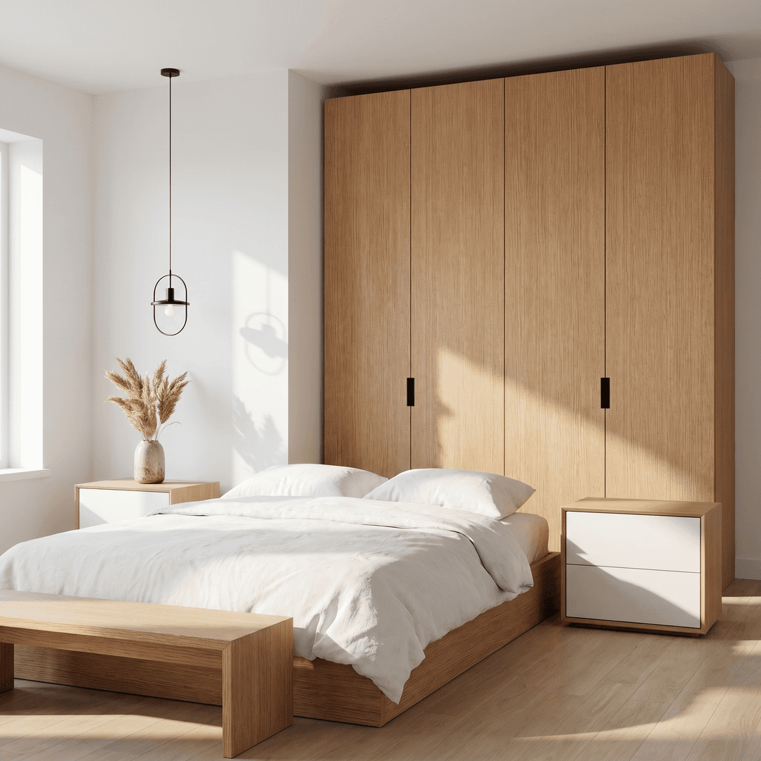 Quiet Oak Bedroom
