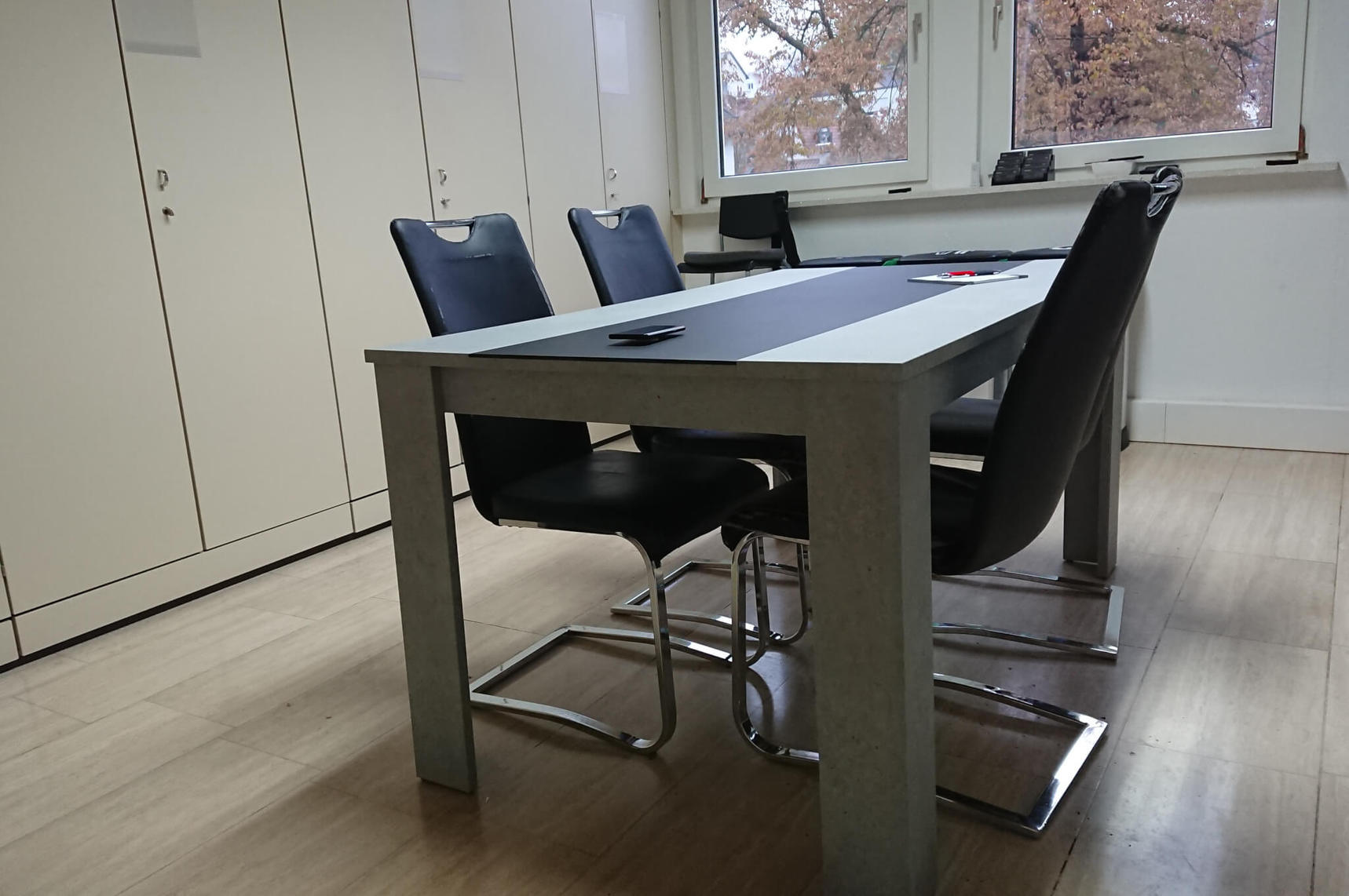 resimdo dining room table concrete black film example