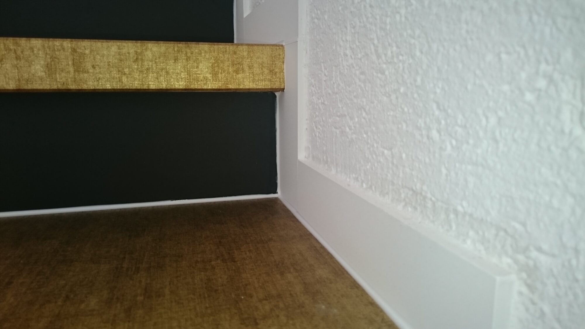 Dekorfolie Treppenhaus Stufen Gold APZ25 S140 01