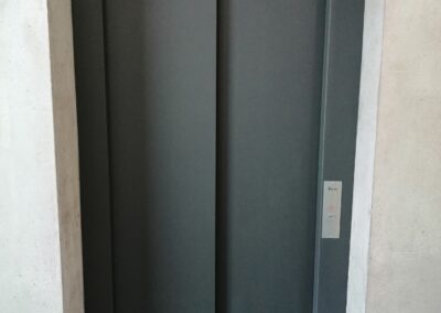Klebefolie Aufzug Türen Dunkelgrau S149 Anthracite 01