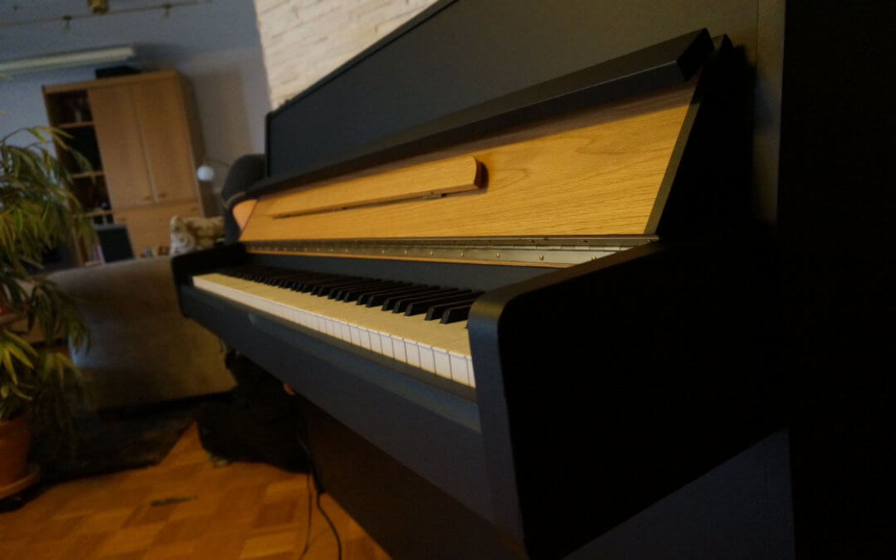 Wohnideen – Klavier perfekt verklebt