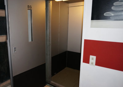 Moebelfolie Haus Aufzug silber DM03601
