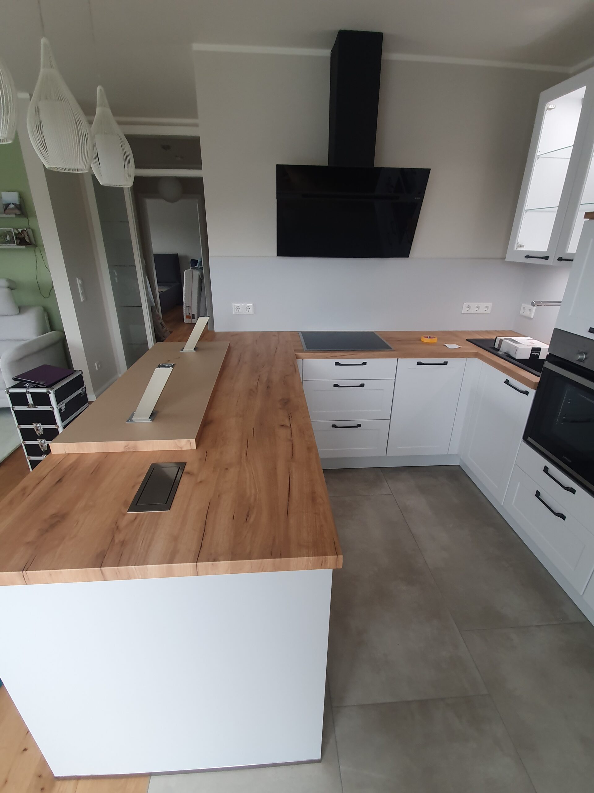 Möbelfolie Küche Arbeitsplatte Holz W358 Animus 01