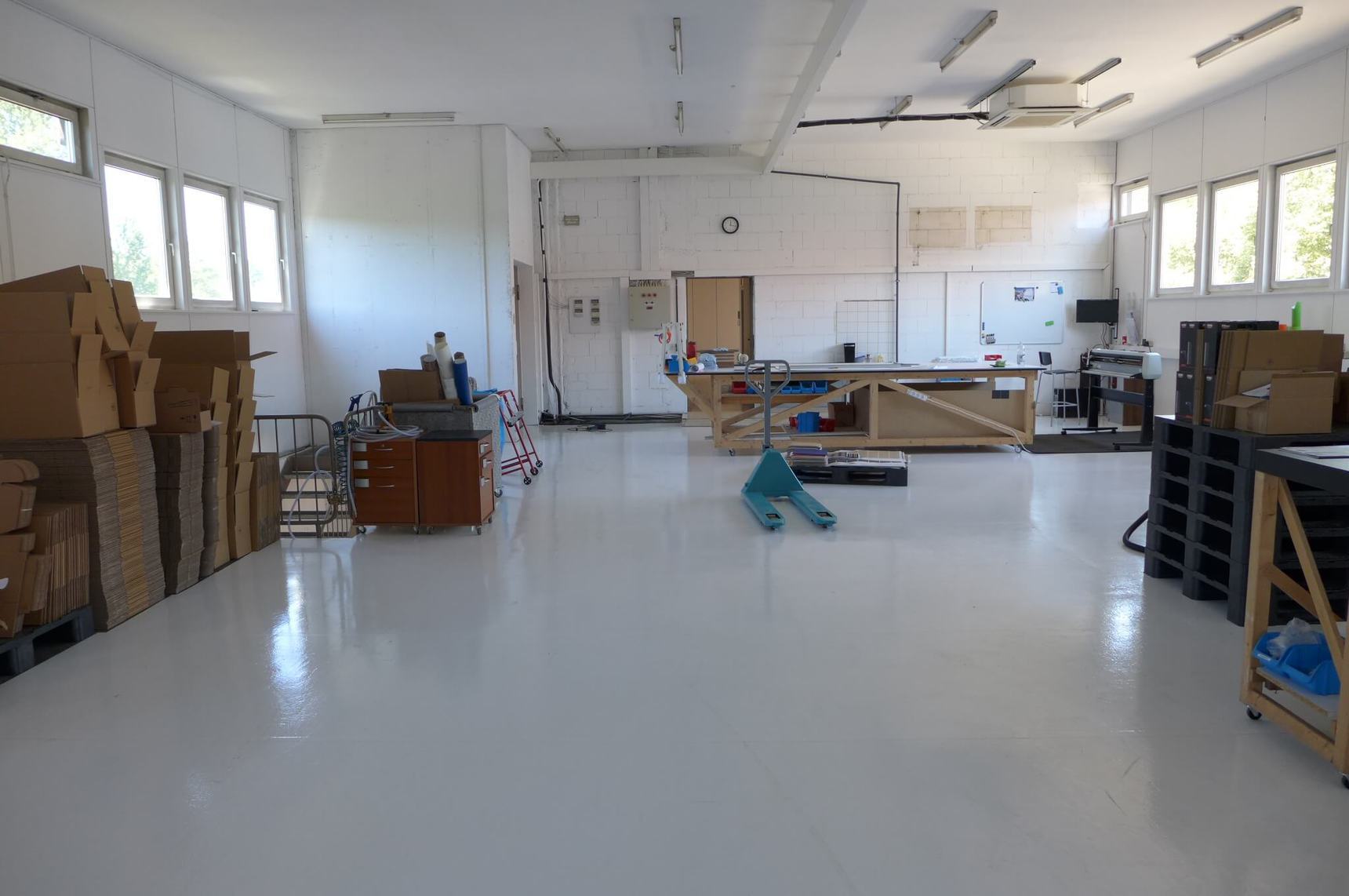 resimdo commercial warehouse floor white concrete floor example
