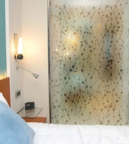 Pearl String I Glasfolie in Perlenketten-Optik I Sichtschutz - resimdo